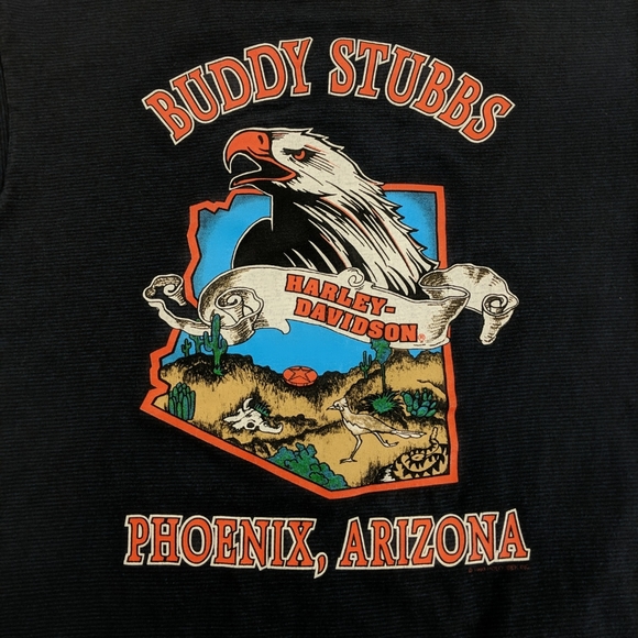 Harley-Davidson Other - Vintage 90's Buddy Stubbs Harley-Davidson T-shirt